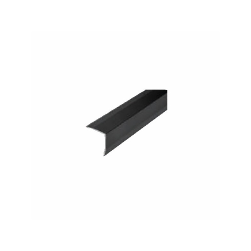 ANGULO ALUMINIO TILES 1.6CM X 2.5M NEGRO MATE