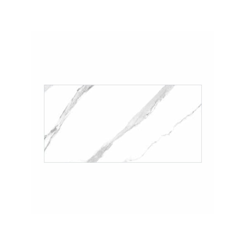AZULEJO CASTEL 60X120 CARRARA POLARIS PULIDO 9mm  [1.44 M2] CAJA