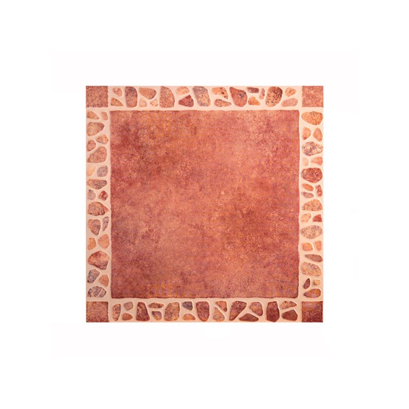 LOSETA LAMOSA 44X44 COBIAN ROJO [1.92 M2] CAJA