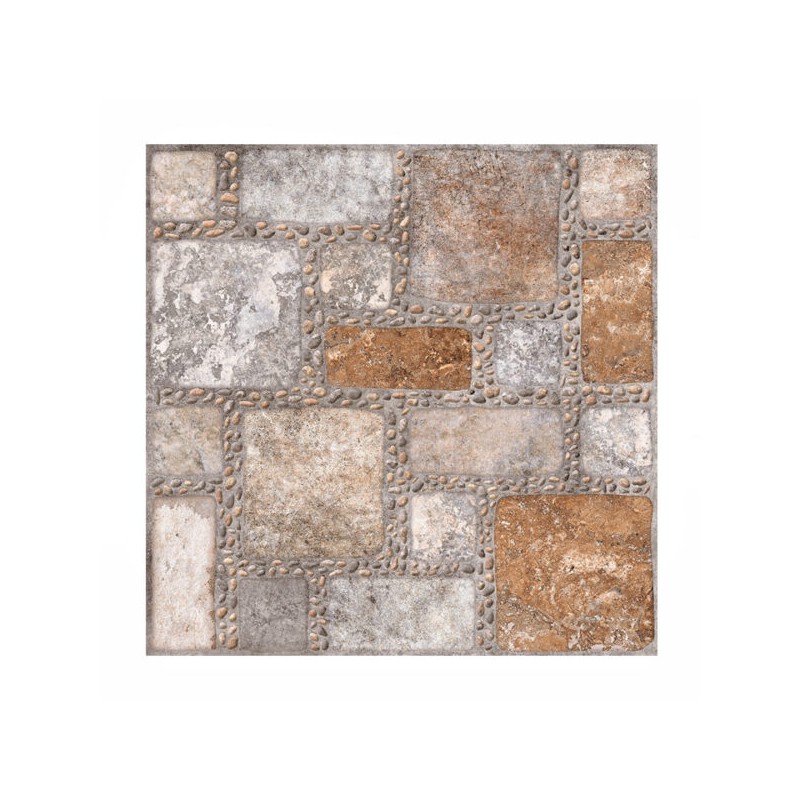 LOSETA LAMOSA 55X55 VILLAROCK FD MIX CAFE [1.49 M2] CAJA