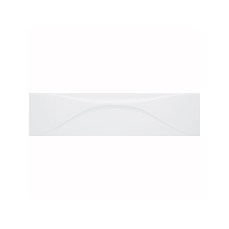 MOSAICO TILES 10X40 ONA BLANCO MATE C/RELIEVE