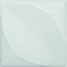 MOSAICO TILES 15X15 HOJA BLANCO MATE C/RELIEVE