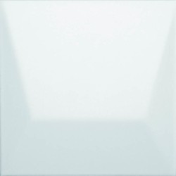 MOSAICO TILES 15X15 KEOPS BLANCO MATE C/RELIEVE