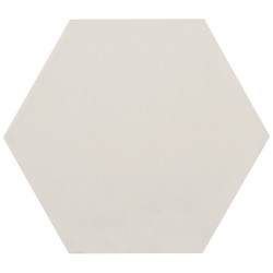 MOSAICO TILES 15X17 HEXAGONO LISO PERLA MATE