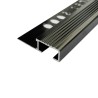 PELDAÑO ALUMINIO TILES 10MM X 2.5M COBRE BRILLO