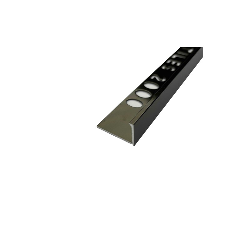 PERFIL L ALUMINIO TILES 12MM X 2.5M COBRE BRILLO