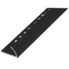 UNIPERFIL ALUMINIO TILES 12MM X 2.5M EUROCANTO NEGRO MATE