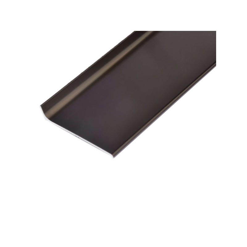 ZOCLO ALUMINIO TILES 6CM X 2.5M COBRE BRILLO
