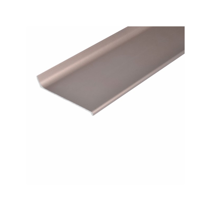 ZOCLO ALUMINIO TILES 6CM X 2.5M COBRE MATE