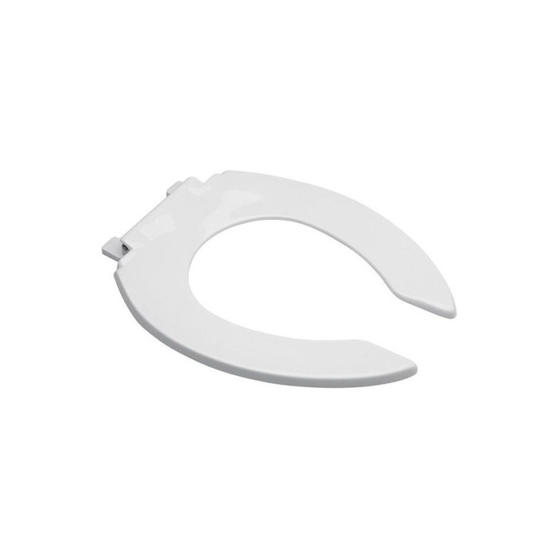 ASIENTO HELVEX ELONGADO P/TAZA SIN TAPA BLANCO