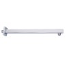 BRAZO Y CHAPETON DICA A PARED CUADRADO 40 CM CROMO