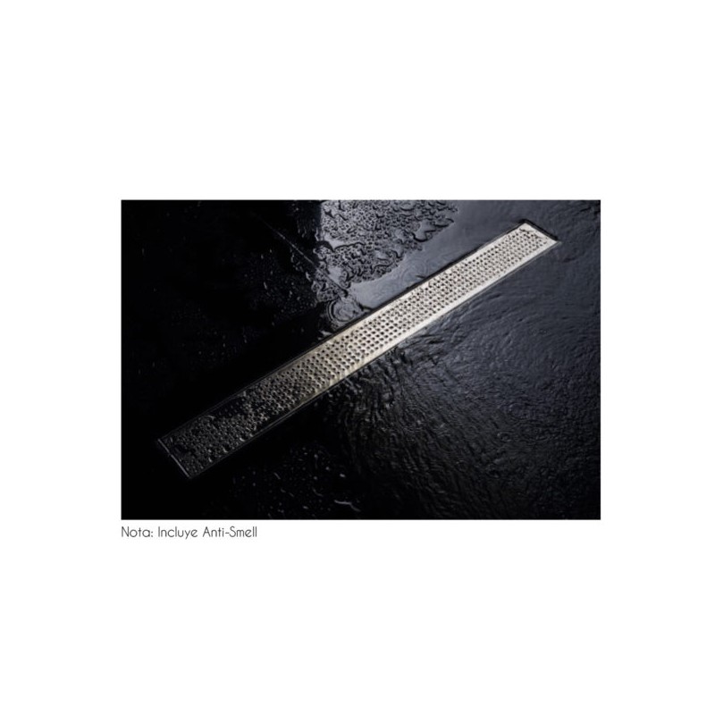 COLADERA TOTAL SHOWER  8.5X90CM LINEAL C/ANTI SMELL