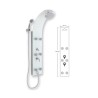 COLUMNA TOTAL SHOWER CRISTAL TEMPLADO SUPER BLANCA 27607