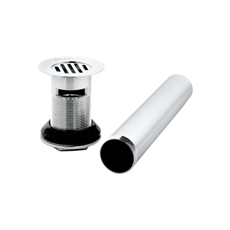 CONTRA HELVEX CON REJILLA P/LAVABO CON REBOSADERO CROMO