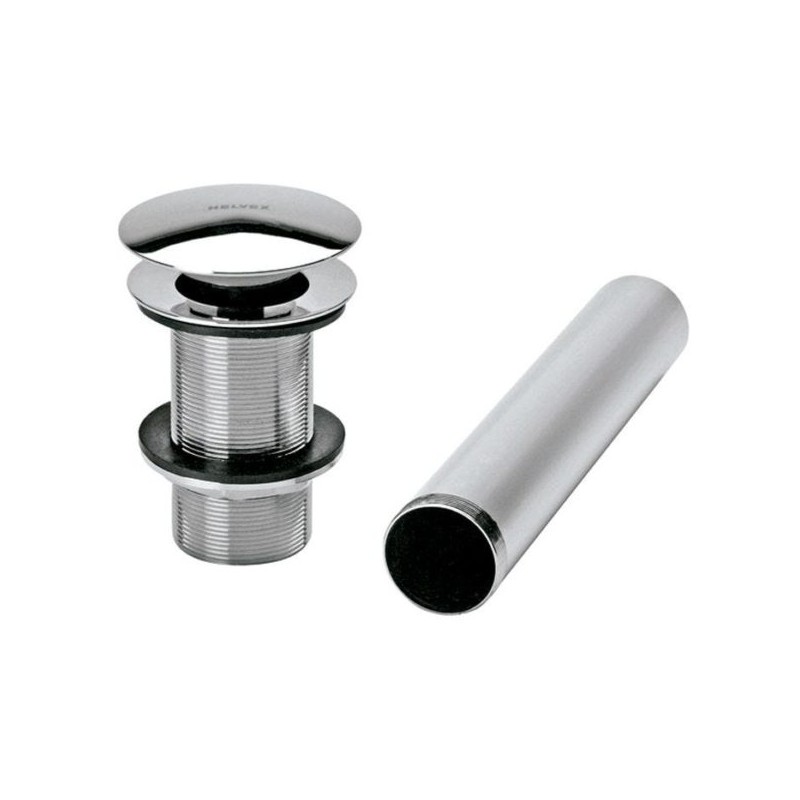 CONTRA HELVEX DE PUSH P/LAVABO SIN REBOSADERO CROMO