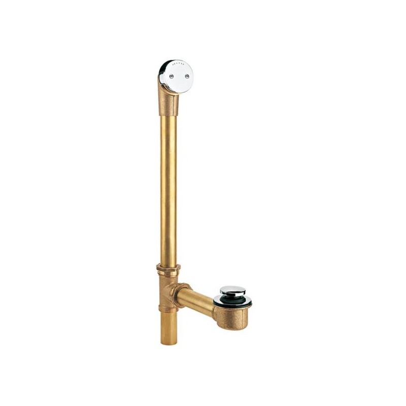 DESAGUE HELVEX P/TINA CON SISTEMA PUSH CROMO