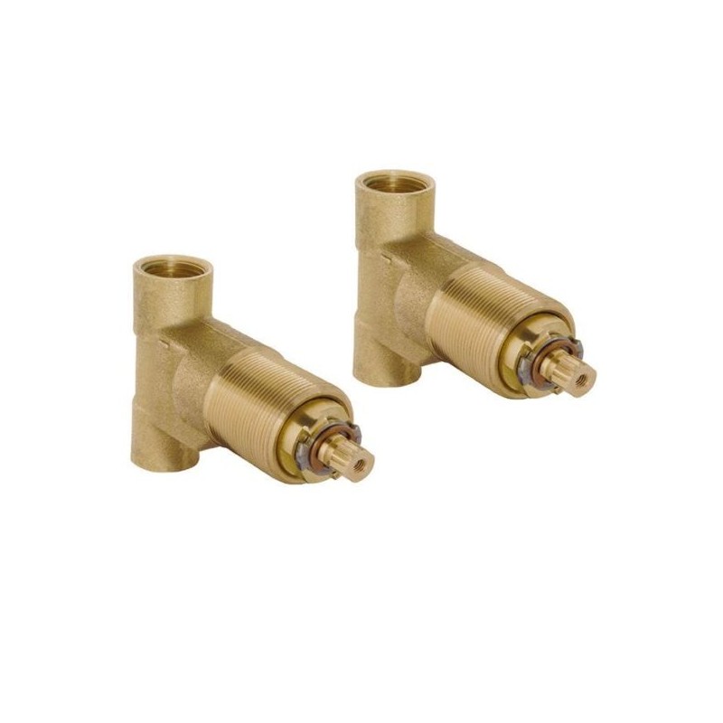 ENSAMBLE HELVEX LLAVE DE EMPOTRAR P/REGADERA P/SOLDAR S/CHAPETONES (VALVEX II)