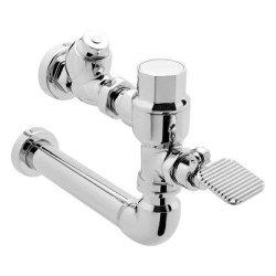 FLUXOMETRO HELVEX P/MINGITORIO DE PEDAL SPUD 19MM 3 LPD CROMO