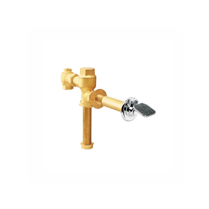 FLUXOMETRO HELVEX P/TAZA DE PEDAL SPUD 38MM 4.8 LTS CROMO