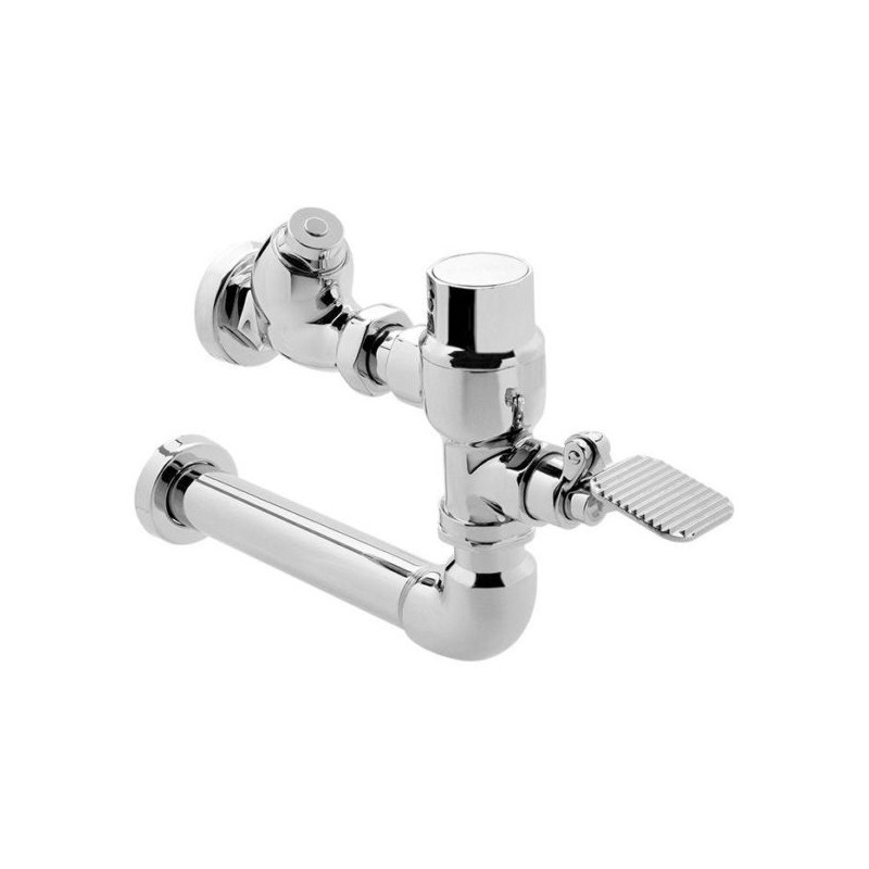 FLUXOMETRO HELVEX P/W.C DE PEDAL SPUD 38MM 6 LPD CROMO.