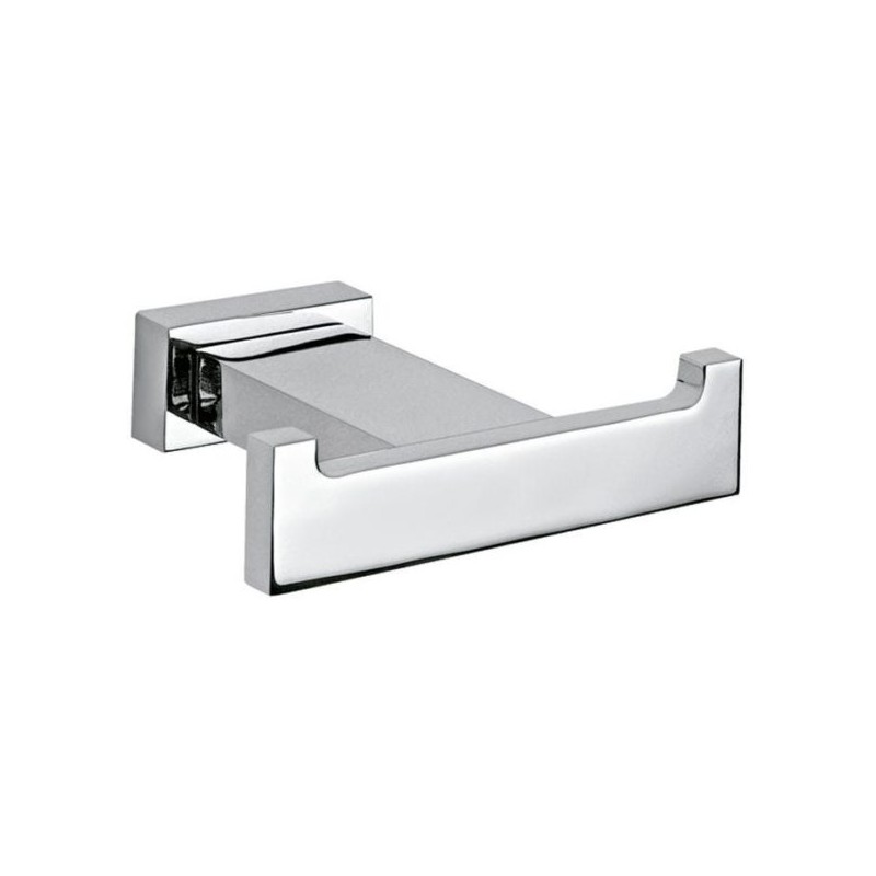 GANCHO HELVEX DOBLE VERTIKA CROMO