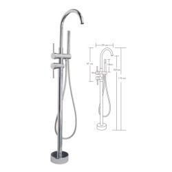 GRIFO TOTAL SHOWER FREESTANDING GT 12