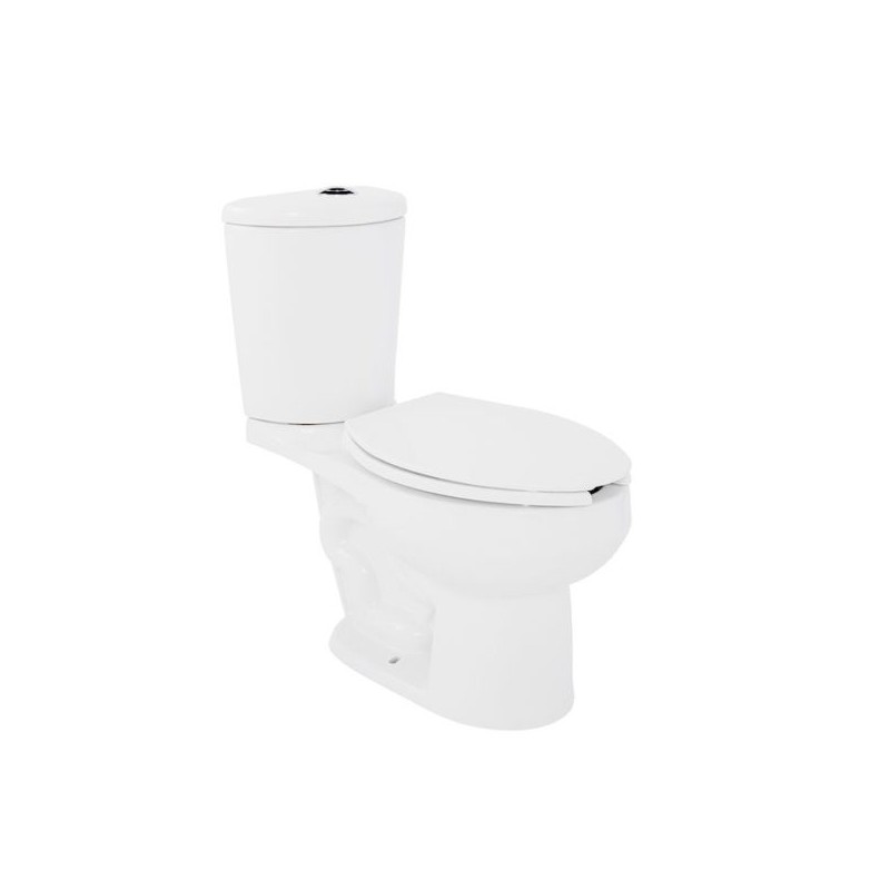 INODORO HELVEX (2 PIEZAS) OPTION CON BOTON BLANCO 4.8 LPD