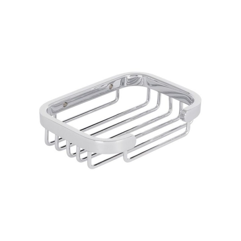 JABONERA HELVEX DE REJILLA RECTANGULAR NUVA CROMO