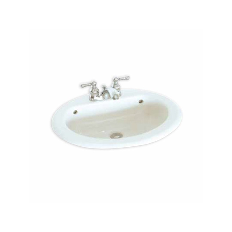 LAVABO AMERICAN STANDARD SOBRECUBIERTA CADET UNIVERSAL 1P BLANCO