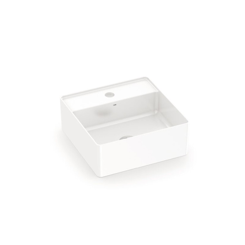 LAVABO CELITE CUADRADO DESIGN D3 BLANCO BRILLO 1380670019303