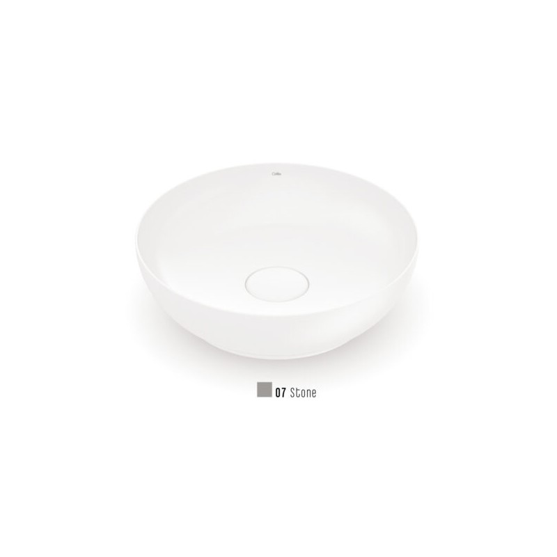 LAVABO CELITE REDONDO DESIGN D5 STONE 1380990077300