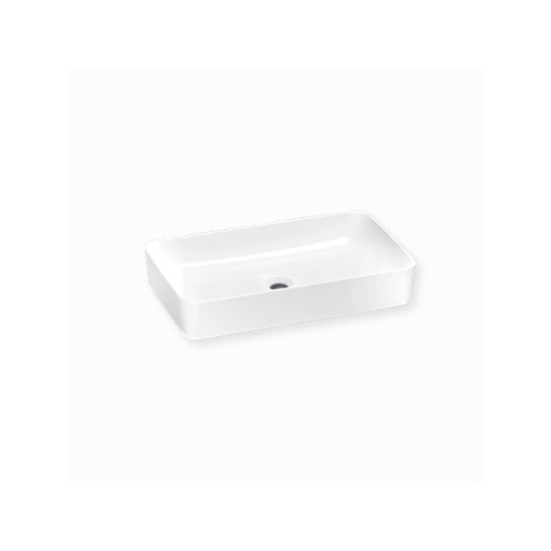 LAVABO HELVEX ALASKA DE SOBREPONER S/REBOSADERO BLANCO