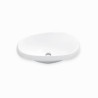 LAVABO HELVEX ELIPSIS DE SOBRECUBIERTA S/REBOSADERO BLANCO