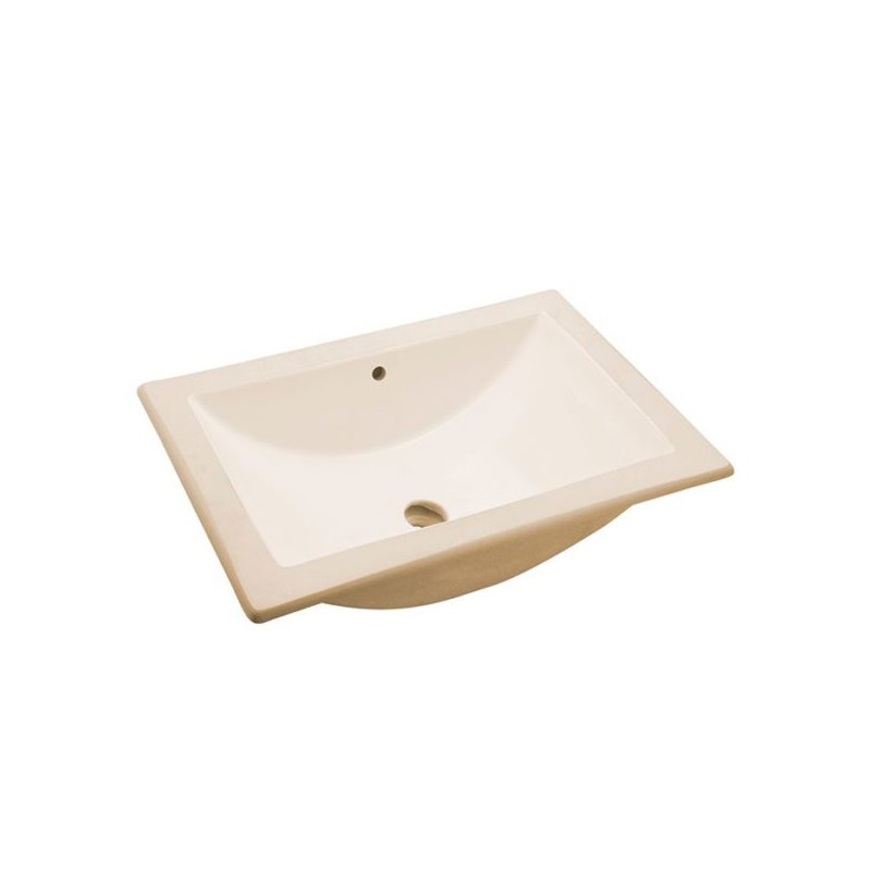 LAVABO HELVEX MARCUS BAJO CUBIERTA C/REBOSADERO MARFIL