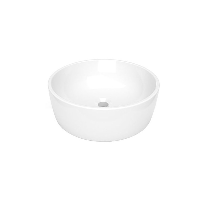 LAVABO HELVEX MOREA DE SOBREPONER S/REBOSADERO BLANCO