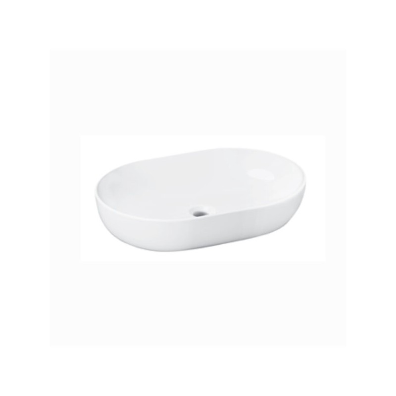 LAVABO HELVEX NARI DE SOBREPONER S/REBOSADERO BLANCO