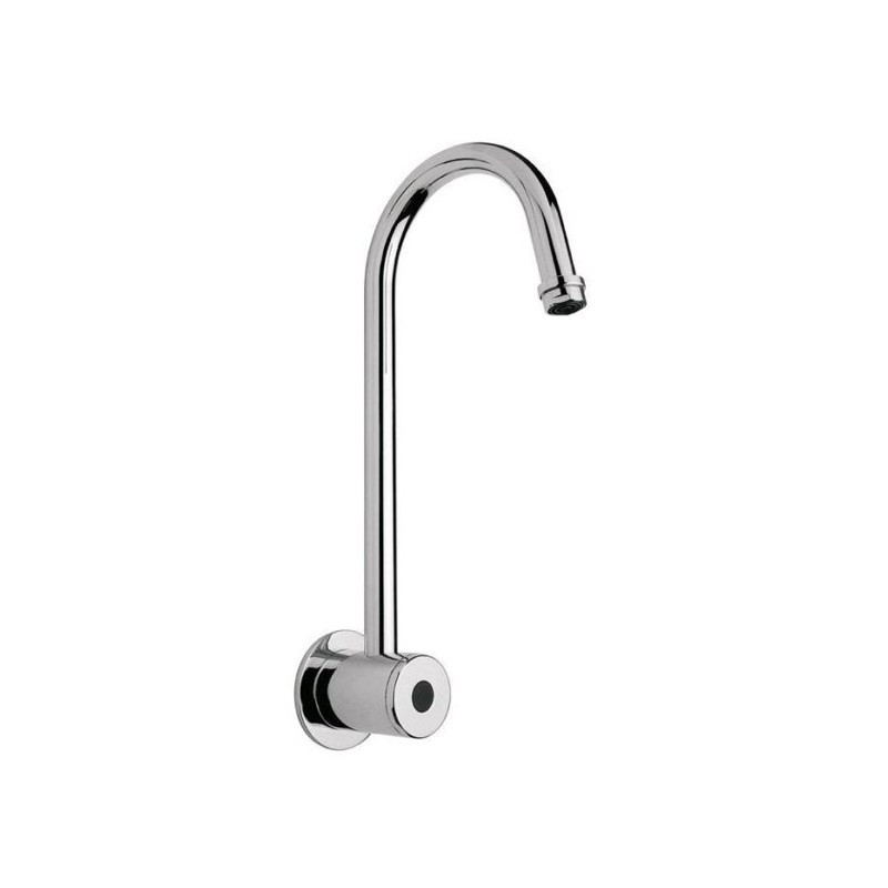 LLAVE HELVEX P/HOSPITAL ELECTRONICA DE SENSOR DE BATERIAS A PARED CROMO