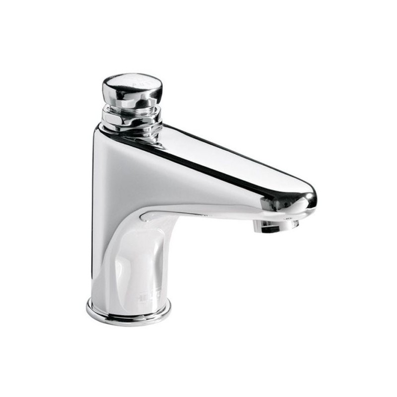 LLAVE HELVEX P/LAVABO TEMPORIZADORA A PISO CIERRE AUTOMATICO CROMO ECO.