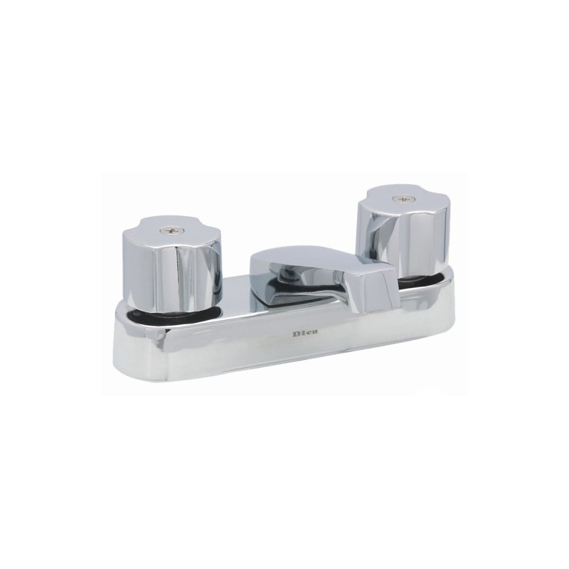 MEZCLADORA DICA P/LAVABO 4? CROMO  ECO.