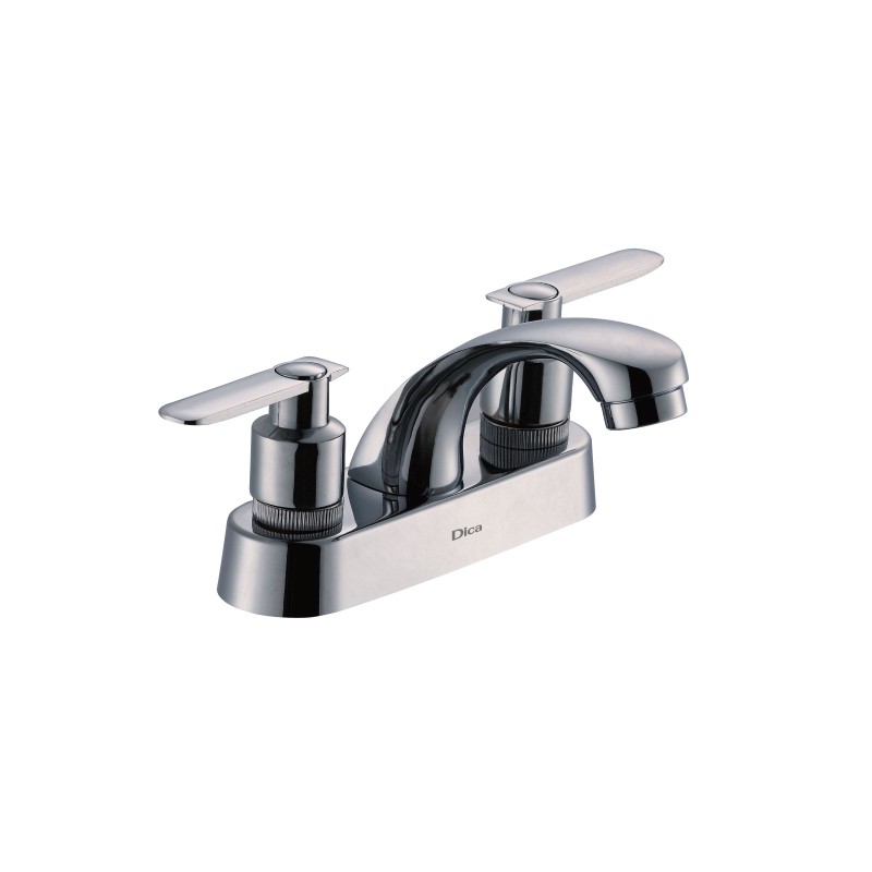 MEZCLADORA DICA P/LAVABO 4? CROMO T/PALANCA  ECO.