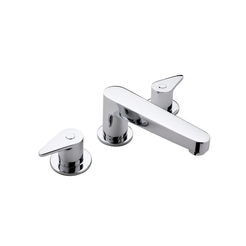 MEZCLADORA PROYECTA P/LAVABO 8? A 12? DECO SIN CONTRA CROMO