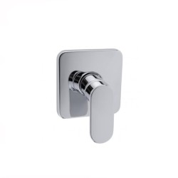 MONOMANDO DICA P/REGADERA CROMO  EMPOTRABLE.