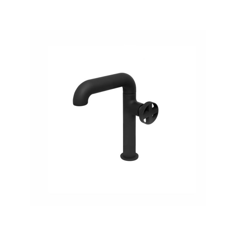 MONOMANDO HELVEX P/LAVABO INDUS ALTO CONTRA PUSH EBANO