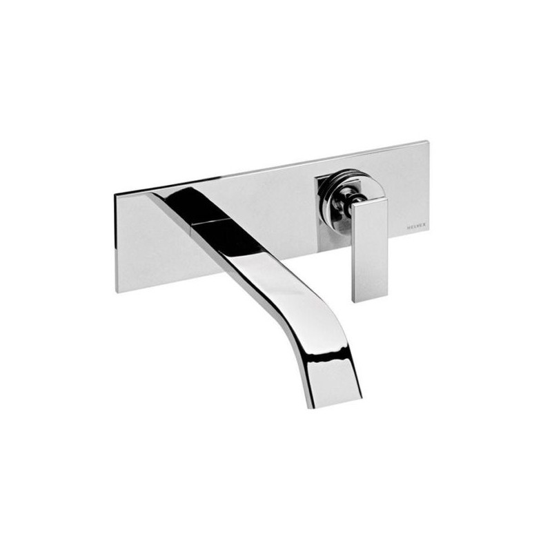 MONOMANDO HELVEX P/LAVABO VERTIKA A PARED CONTRA PUSH CROMO