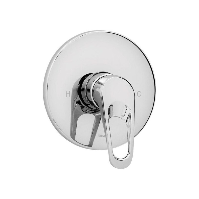 MONOMANDO HELVEX P/REGADERA O TINA AQUA SENCILLO CROMO