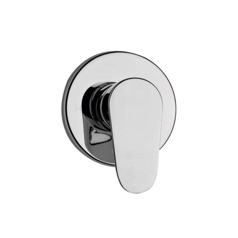 MONOMANDO HELVEX P/REGADERA O TINA CENTURY SENCILLO CROMO