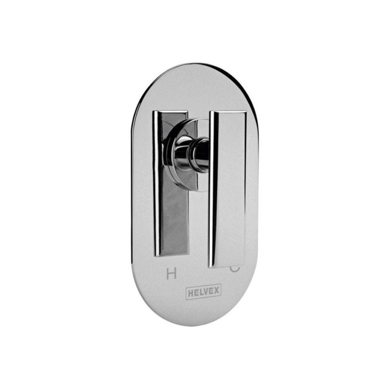 MONOMANDO HELVEX P/REGADERA O TINA PREMIER SENCILLO CROMO