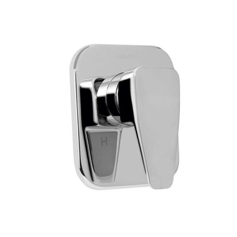 MONOMANDO HELVEX P/REGADERA PIAZZA SENCILLO CROMO