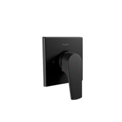 MONOMANDO PROYECTA P/REGADERA QUADRATTA SENCILLO EBANO