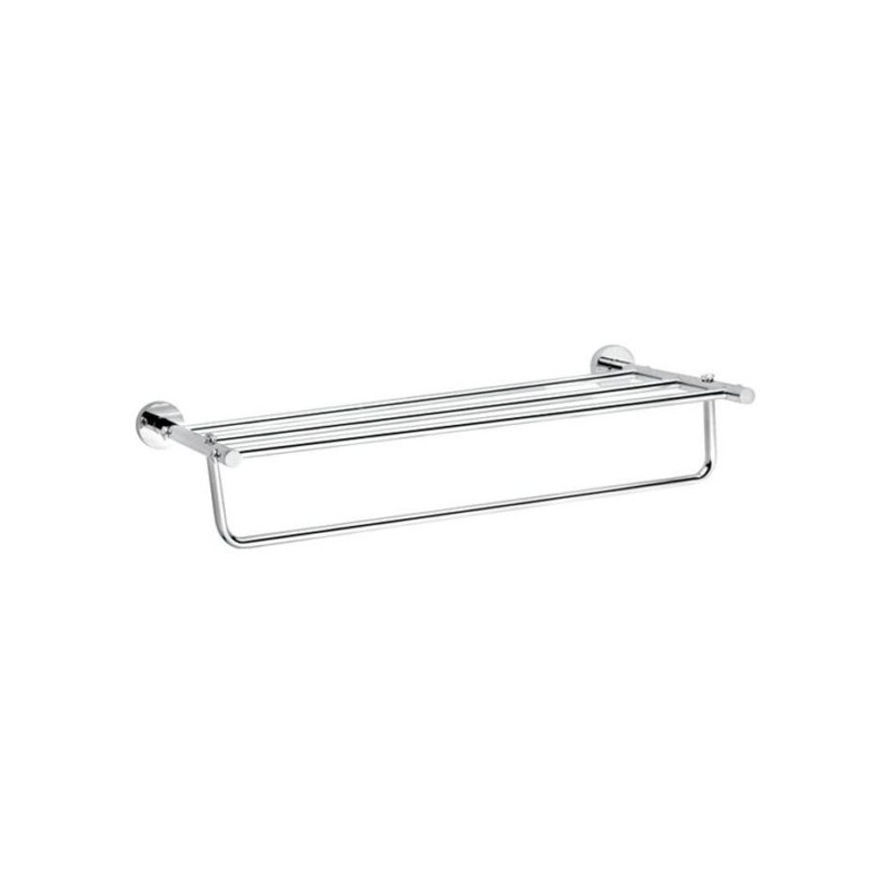 PORTATOALLAS HELVEX MULTIPLE NUVA CON TOALLERO CROMO